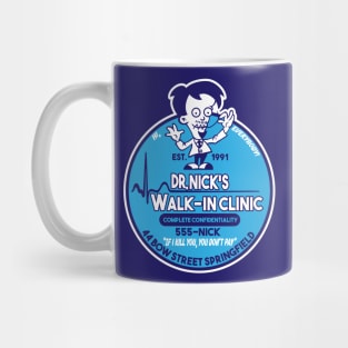 Dr. Nick walk in clinic Mug